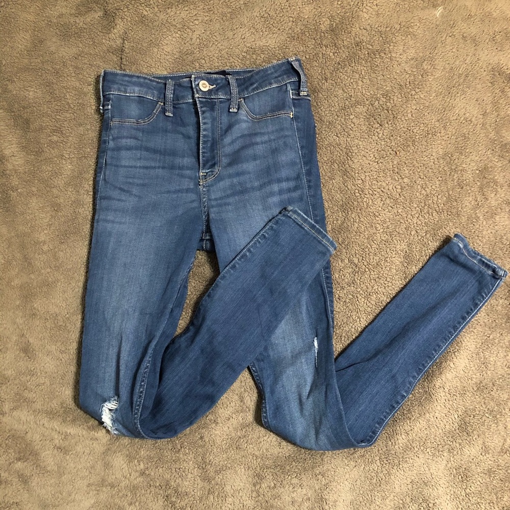 Hollister High Rise Skinny Jeans